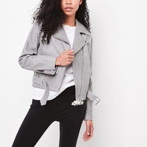 Roots Leather Moto Jacket